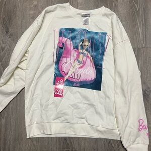 New Womens xl Barbie sweatshirts